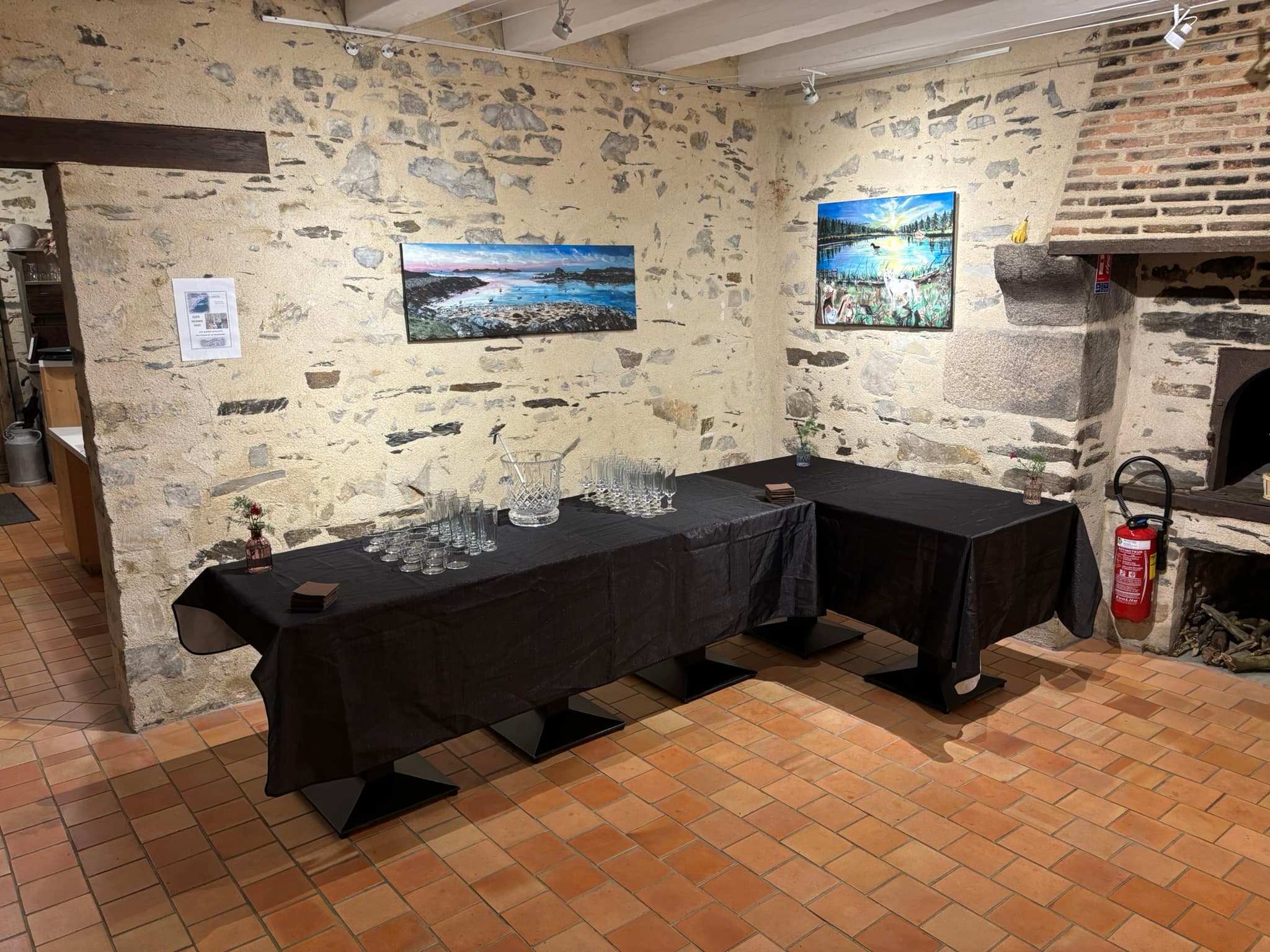 Galette au saumon fumé et crème fraîche